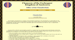 Desktop Screenshot of chamberlain.ansteorra.org
