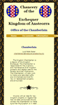 Mobile Screenshot of chamberlain.ansteorra.org