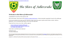 Desktop Screenshot of adlersruhe.ansteorra.org