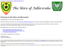 Tablet Screenshot of adlersruhe.ansteorra.org