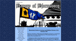 Desktop Screenshot of bjornsborg.ansteorra.org