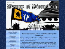 Tablet Screenshot of bjornsborg.ansteorra.org